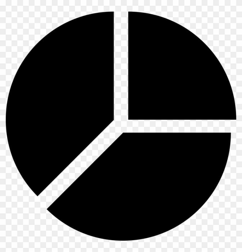 Pie Chart Divided In Three Equal Sections Svg Png Icon - Camera Icon Clipart