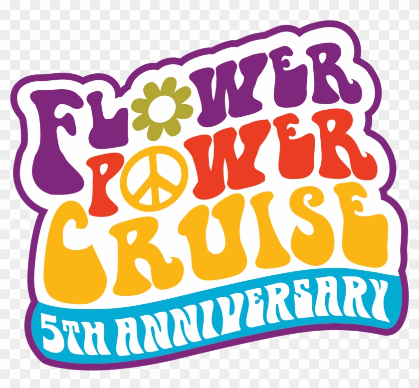 Flower Power Cruise - Graphic Design Clipart #1077973