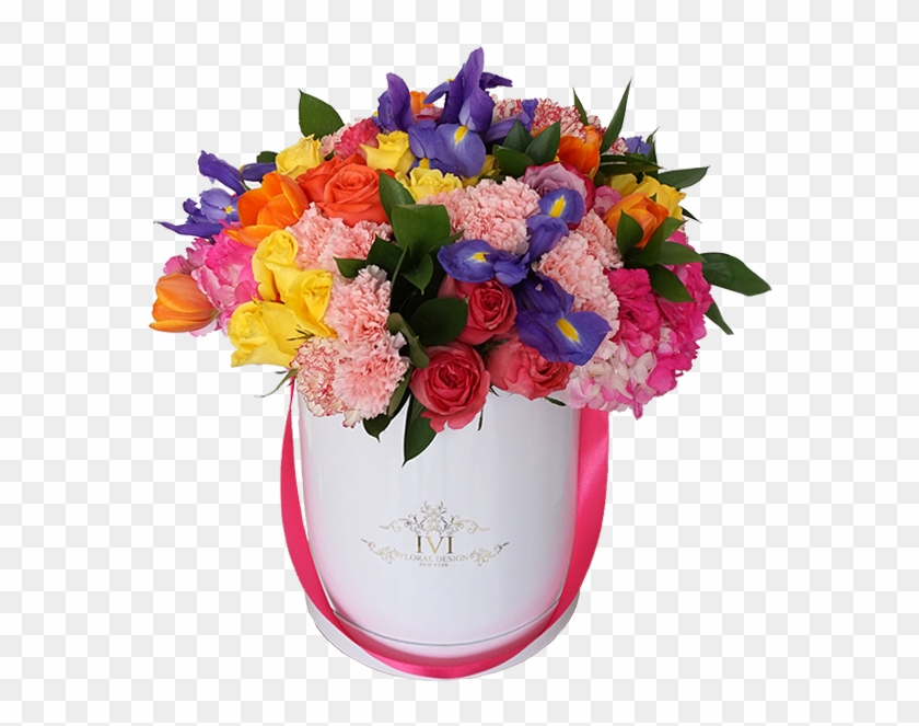 Ivi Floral Design Luxury Boxed Flowers New York - Bouquet Clipart