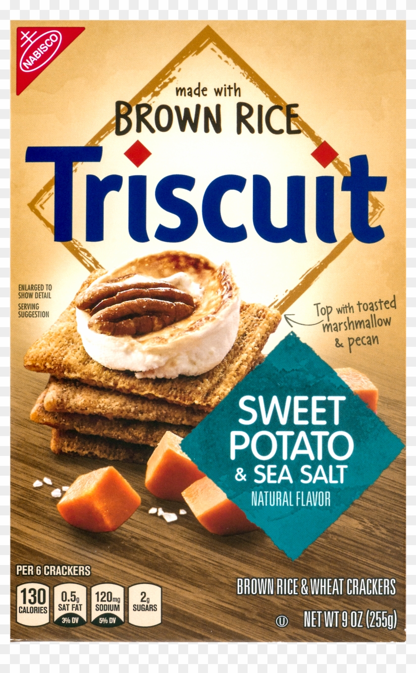 Mondelez Triscuit Brown Rice Sweet Potato & Sea Salt - Triscuit Reduced Fat Clipart