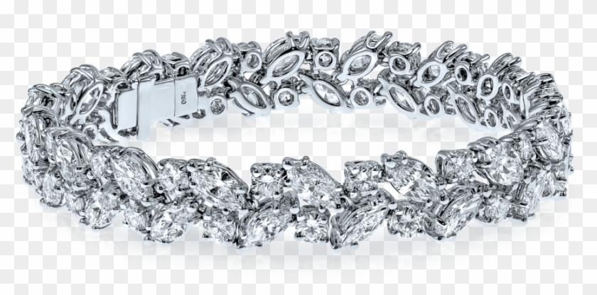 Diamond Jewellery Bracelet Whitegold Love Gift - Bracelet Clipart #1078675