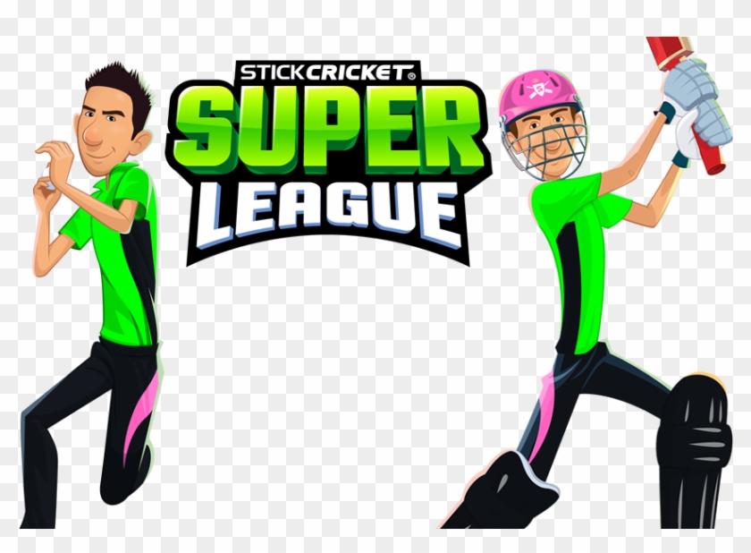 Cricket Clipart Cricket Captain - Stick Cricket Super League - Png Download #1079213
