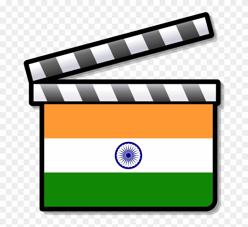 India Film Clapperboard - New Zealand Film Clipart #1079253