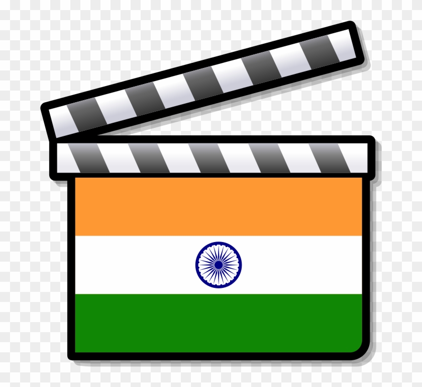 India Film Clapperboard - New Zealand Film Clipart