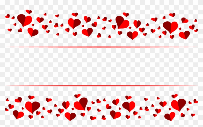 Free Png Download Love Heart Banner Transparent Png - Love Heart Banner Transparent Clipart #1079597