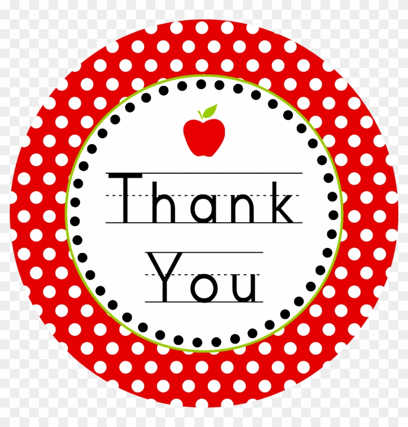 Thank You School - Teacher Appreciation Week Thank You Tags Clipart