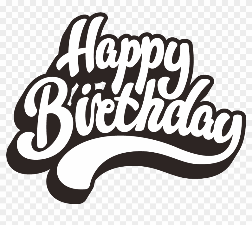 Happy-birthday - Happy Birthday Logo Png Clipart