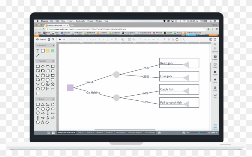 Real Time Collaboration - Flowchart Clipart