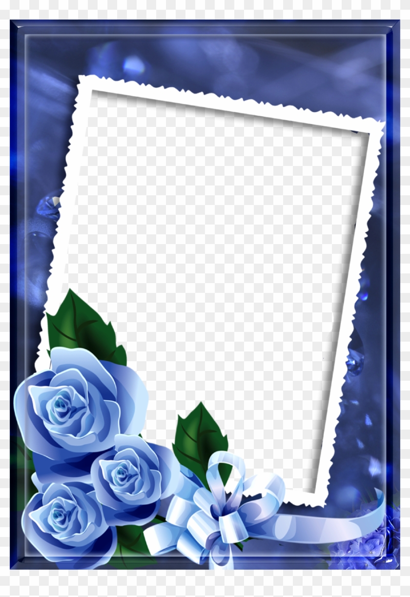 Blue Love Photo Frame Png Blue Love Frame Png Clipart Pikpng