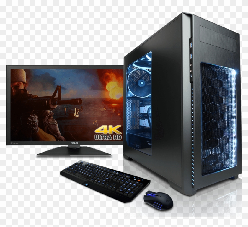 Gaming Computer Png Picture - Gaming Computer Png Clipart #1080297