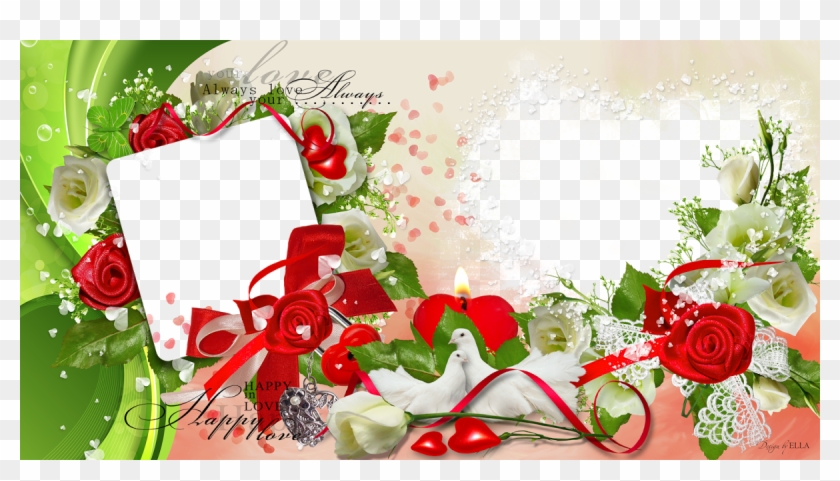 Love Frame Photoshop Png - Adobe Photoshop Clipart