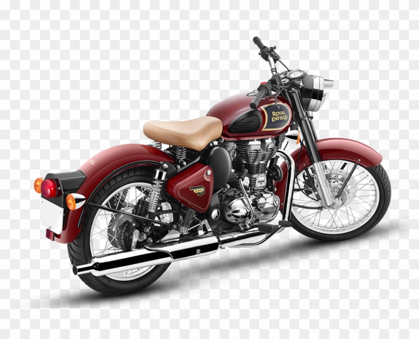 Classic Chestnut Centre Vector Bike Bullet - Royal Enfield Classic 350 Chestnut Clipart