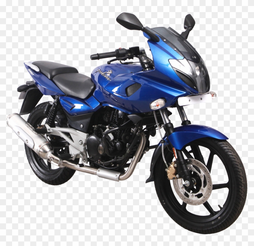 Blue Bajaj Pulsar 220f Motorcycle Bike Png Image - Bajaj Pulsar 150 Png Clipart #1081265