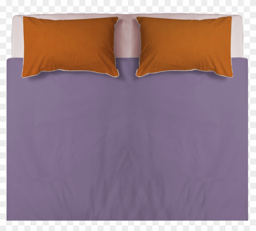 Sofa Top View Png - Double Bed Top View Png Clipart #1081276