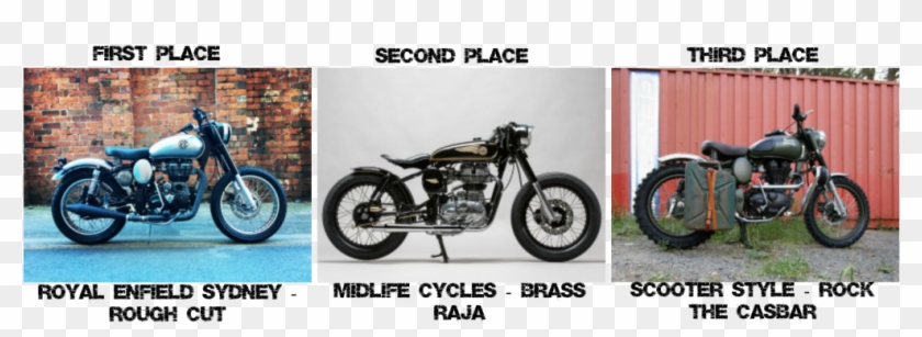 Royal Enfield Custom Bike Build Off Results - Cruiser Clipart