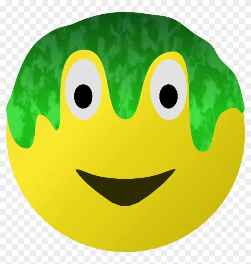This Free Icons Png Design Of Slimed Smiley Clipart #1081390