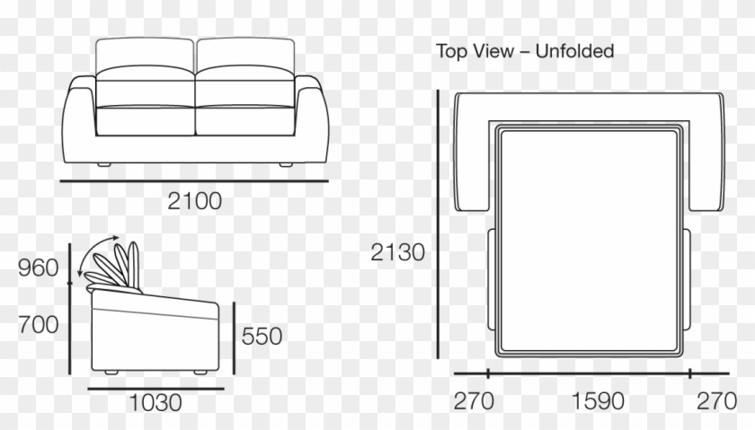 Popular Reogrand Sofa Bed Packages Clipart