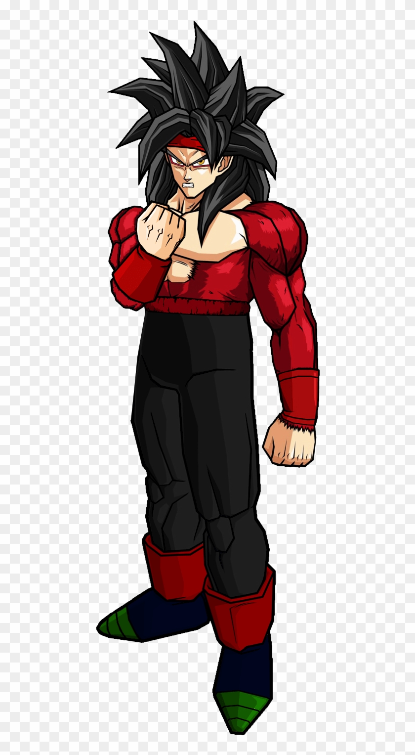 Dragon Ball Z Bardock Ssj4 - Bardock Super Sayayin 4 Clipart #1082028