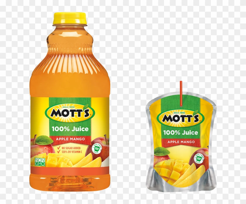 Mott's® 100% Apple Mango Juice - Mott's Apple Juice Clipart