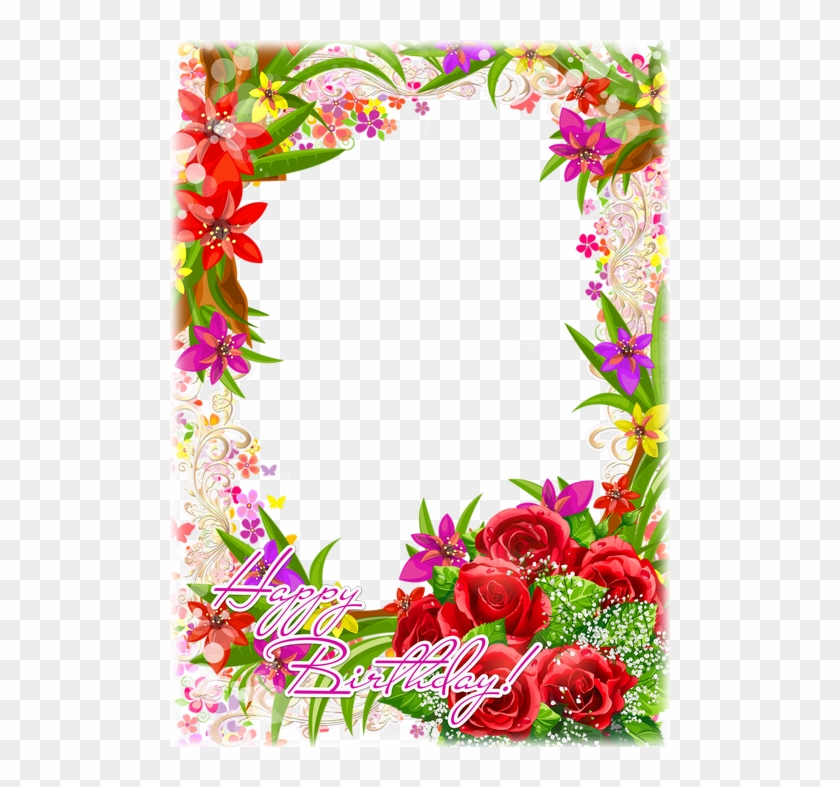Happy Birthday Frame Png - Png Happy Birthday Frame Clipart