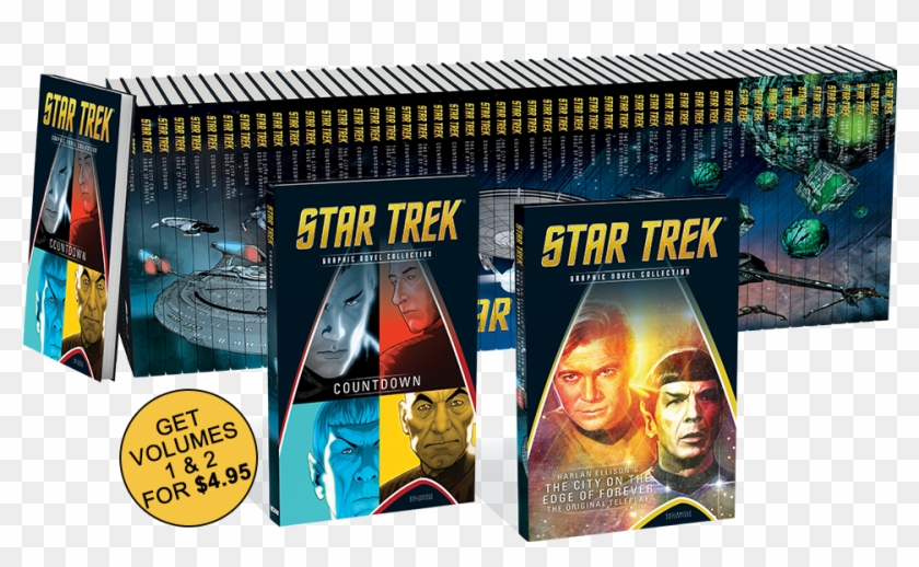 Star Trek Graphic Novel Collection - Star Trek Graphic Novel Collection 50 Years Clipart #1082738