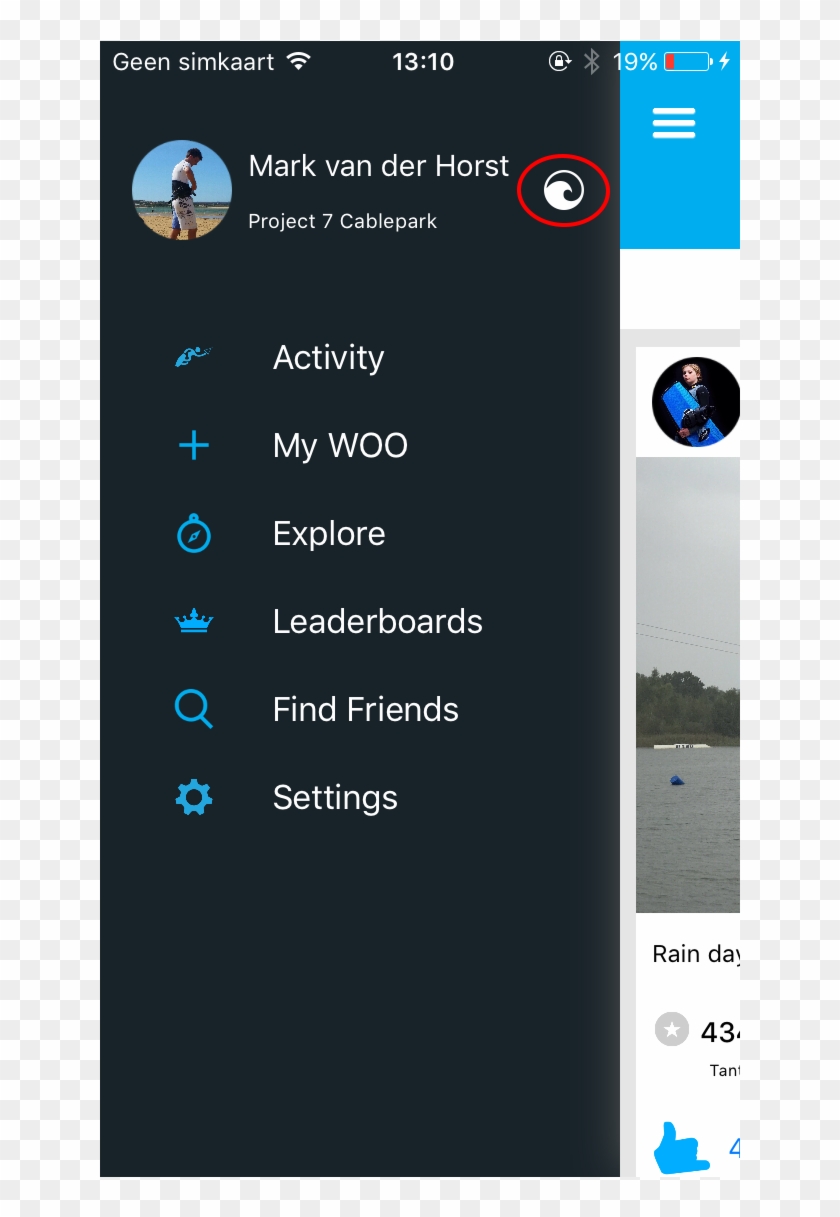 Notification In Side Menu Clipart #1083202