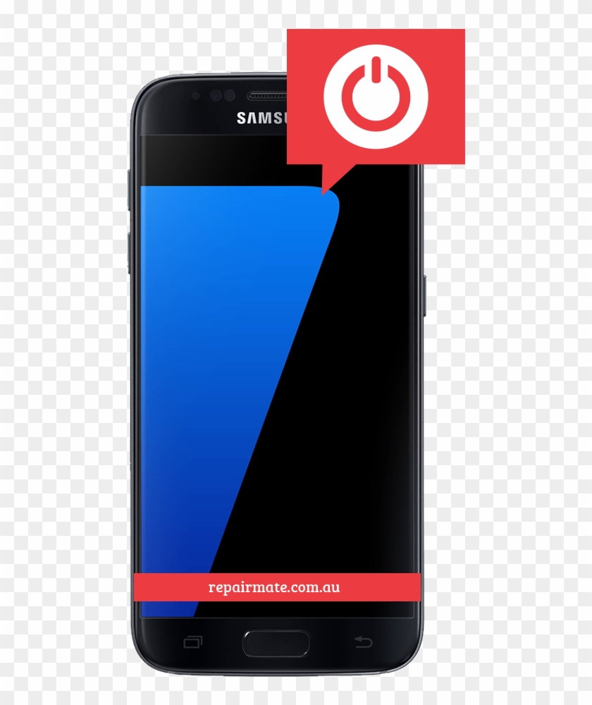 Samsung Galaxy S7 Power Button Repair / Replacement - Smartphone Clipart