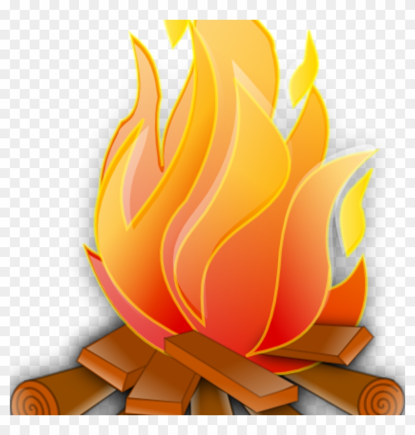 Fire Clipart Free Fire Clip Art Free Vector 4vector - Bonfire Night Clip Art - Png Download #1083509