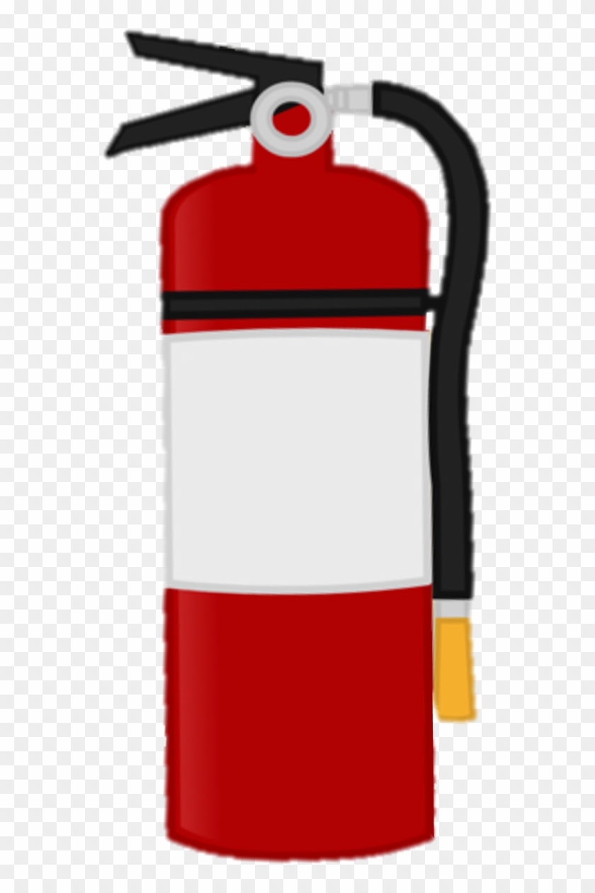 Vector Black And White Fire Extinguisher Clipart - Png Download