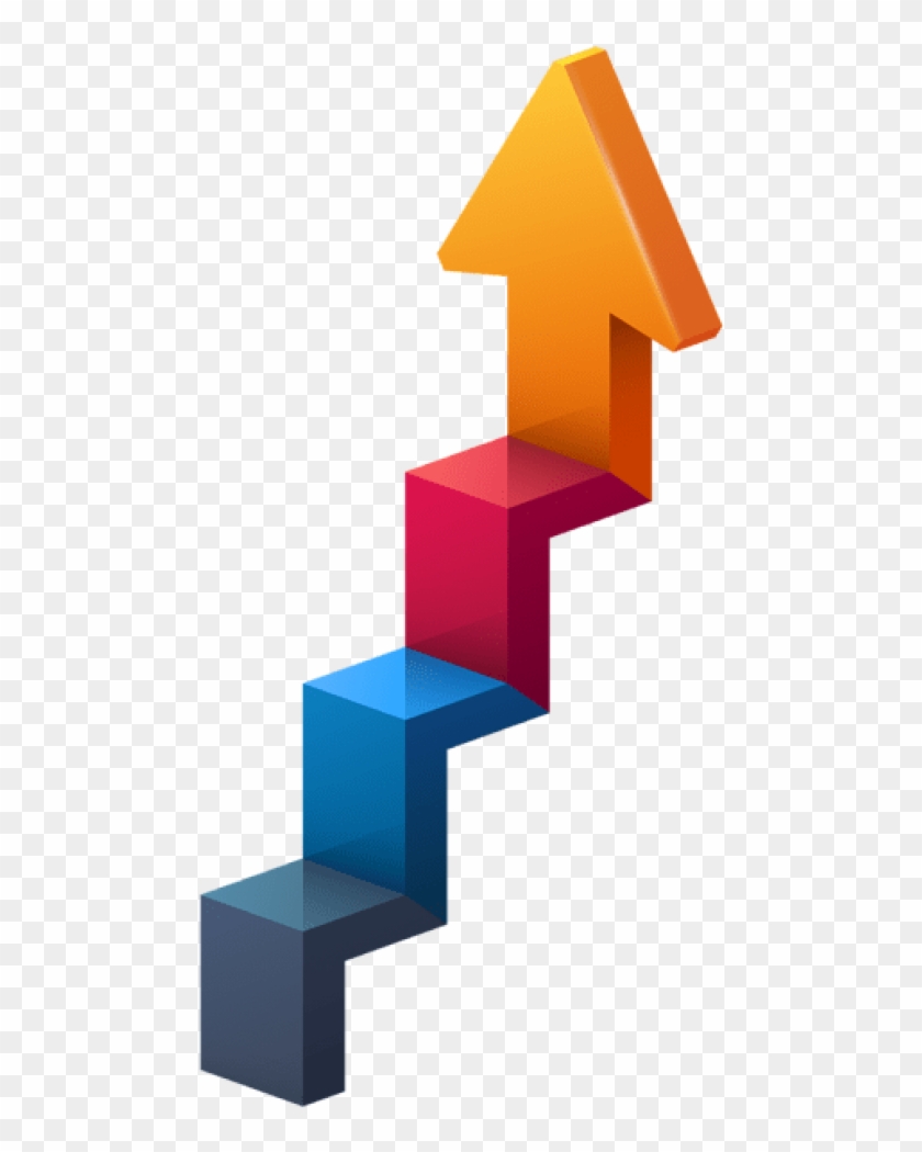 Free Png Download Stairs Arrow Transparent Clipart - Stairs Clipart Png