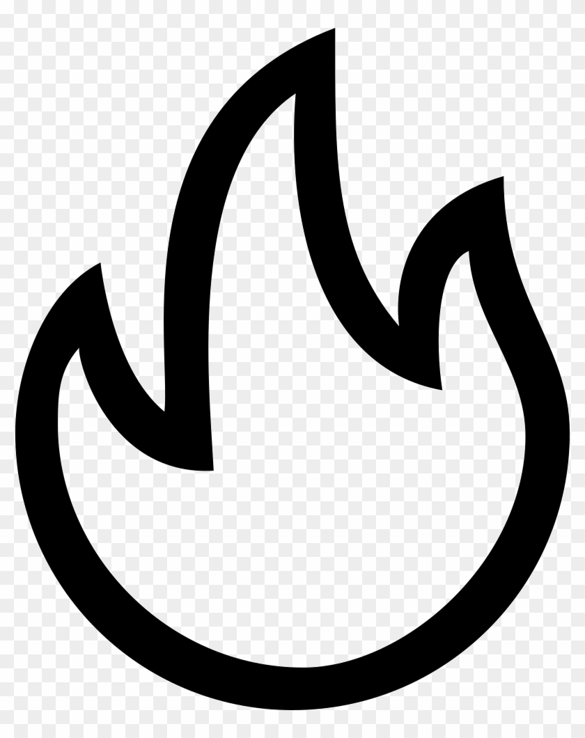 Real Fire Vector Png Download - Llama De Fuego Dibujo Para Colorear Clipart #1083647