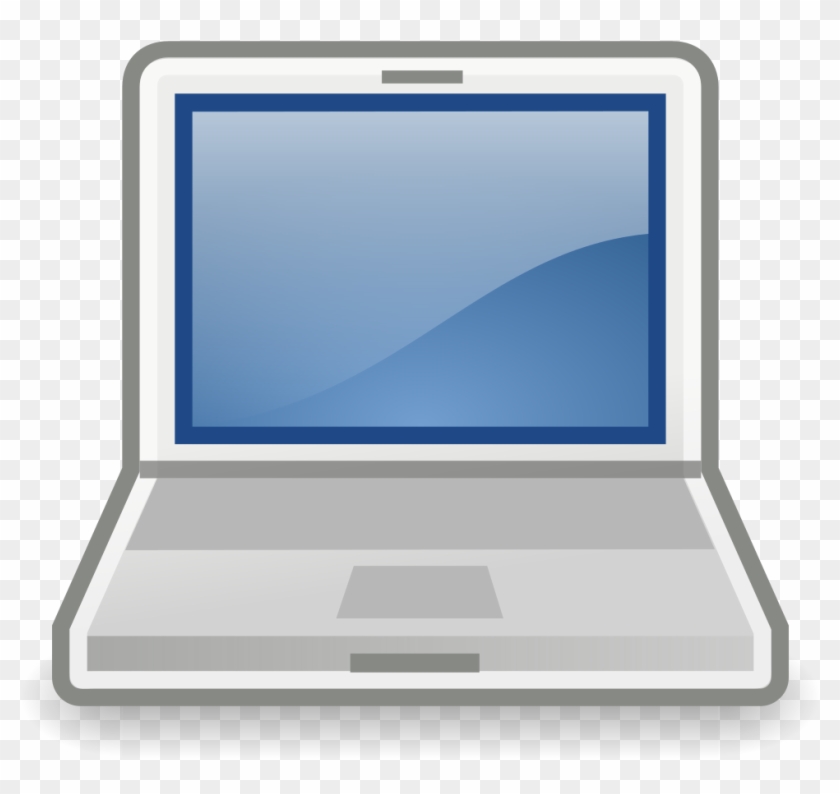 File - Gnome-laptop - Svg - Chromebook Clipart Png Transparent Png #1083707