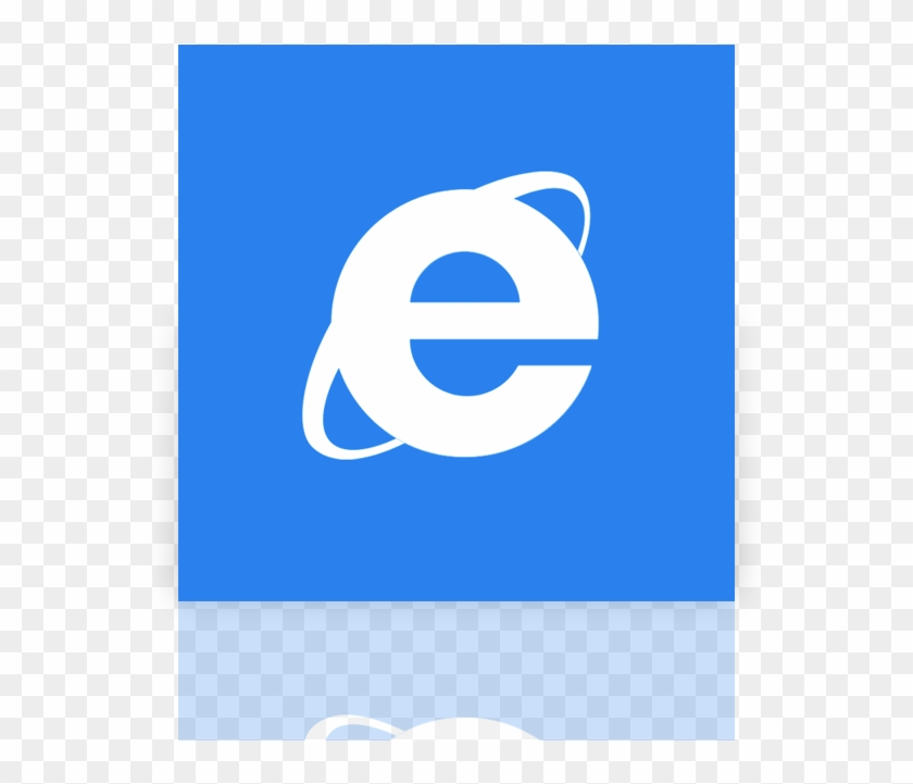 Internet,explorer,mirror Icon - Internet Explorer Icon Square Clipart