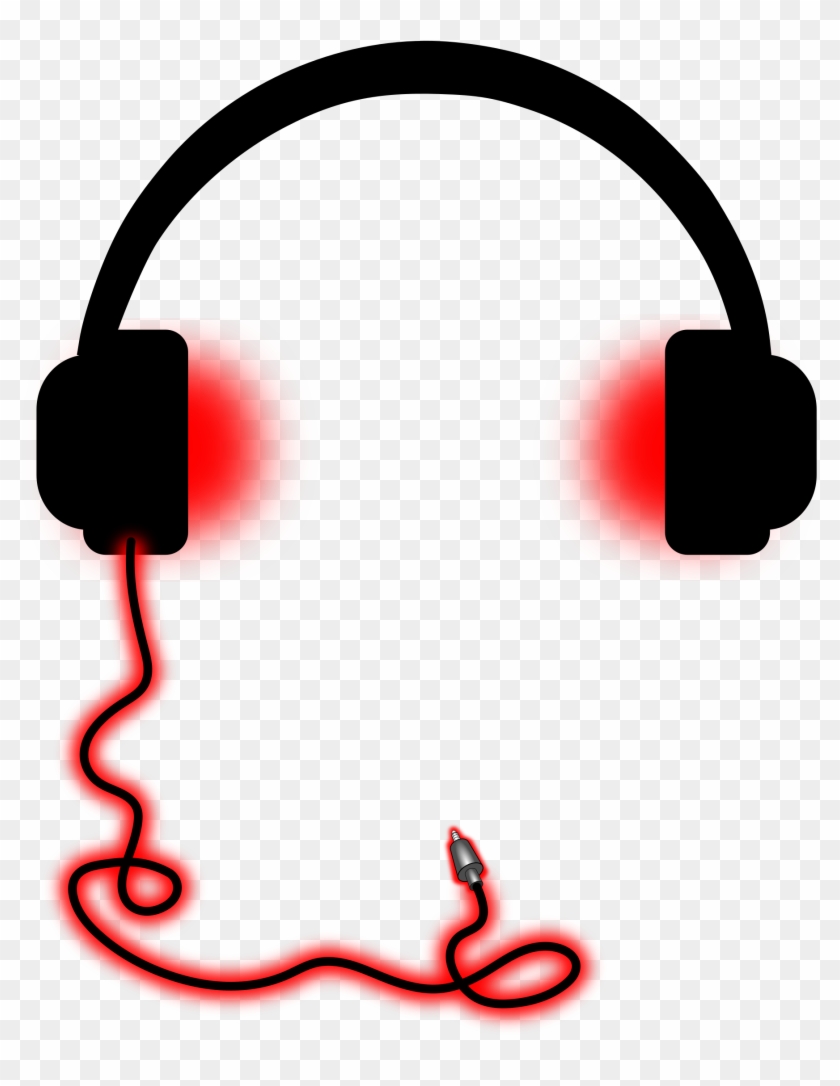 Medium Image - Wired Headphones Clip Art - Png Download