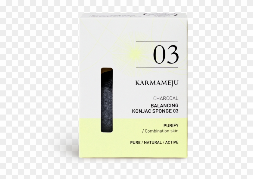Charcoal Konjac Sponge - Karmameju Clipart #1084173