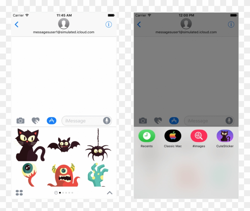 Messages Stickerpack Test - Sticker Pack Application Xcode Clipart #1084349