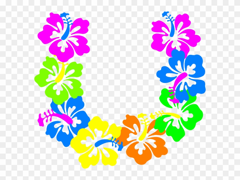 Flower Lei Clipart Collection - Hibiscus Clip Art - Png Download