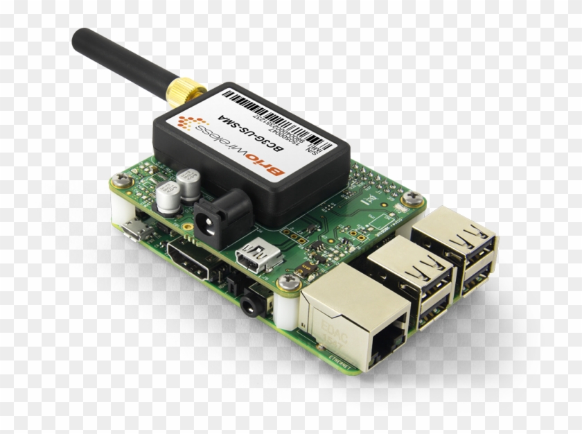 Raspberry Pi 4g Hat Clipart #1084464