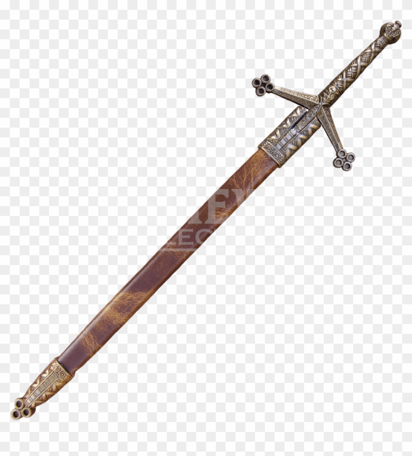 Claymore Sword Letter Opener With Scabbard - Miecze Z Władcy Pierścieni Clipart