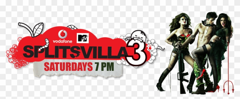 Logosplits Splitsvilla3-logo - Splitsvilla Png Clipart #1084973