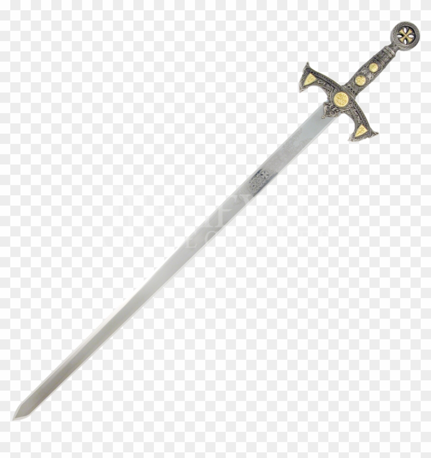 Knight Png Mart Ⓒ - Knights Templar Sword Clipart #1085008