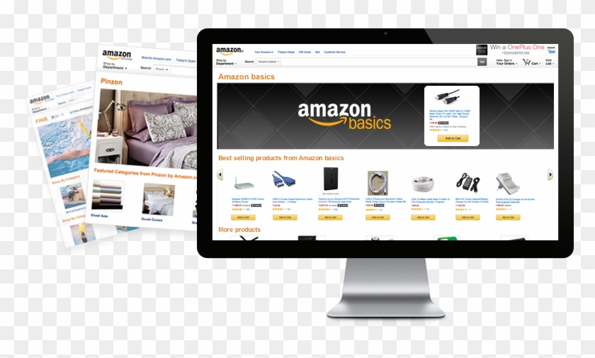 Amazon Logo Transparent Png - Amazon Kindle Clipart