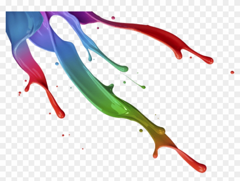Free Png Download Colorful Paint Splatters Png Png - Color Paint Splash Transparent Clipart #1085242