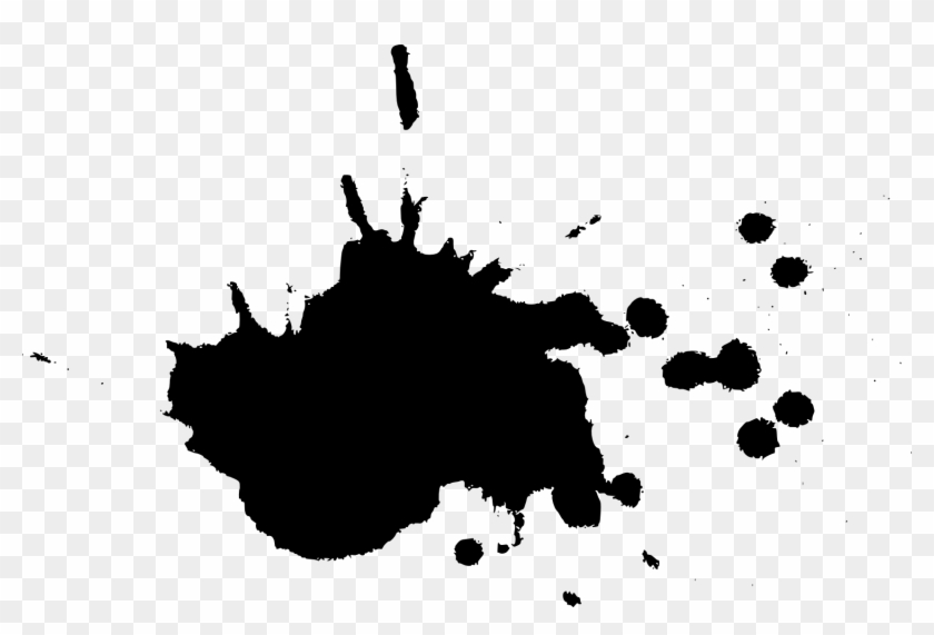 1699 X 1075 3 - Black Paint Png Clipart
