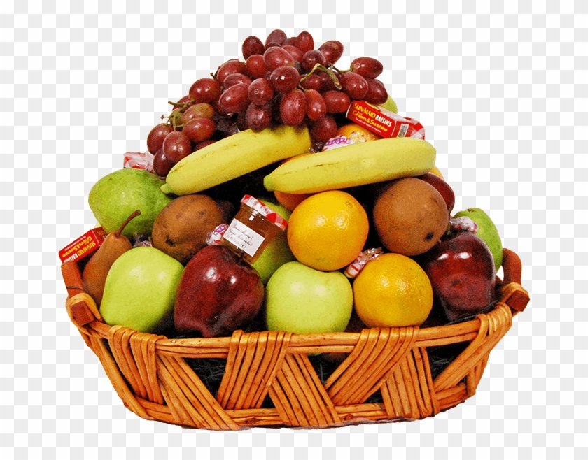 Fruit Baskets Redner S - Fruits In Basket Png Clipart #1085367