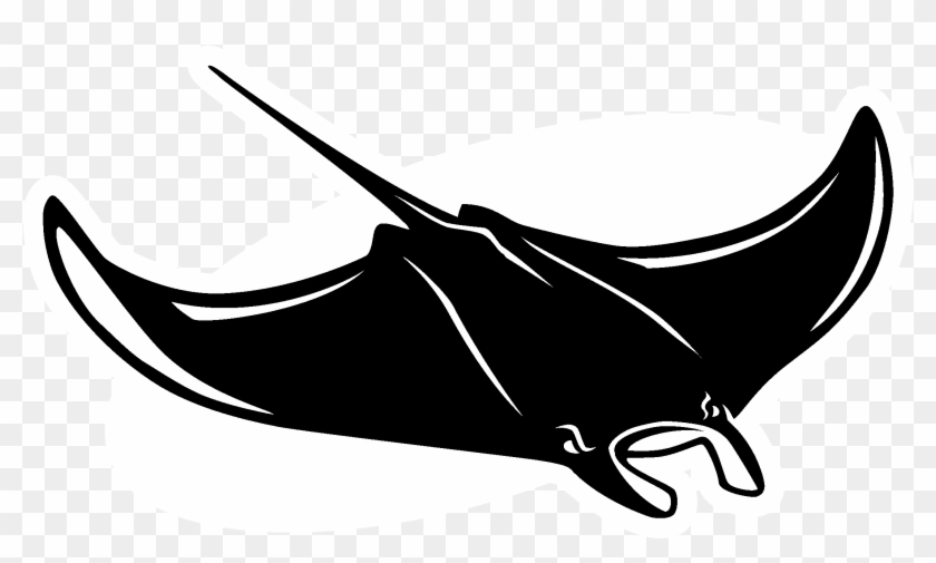 Tampa Bay Devil Rays Logo Black And White - Tampa Bay Rays Manta Logo Clipart
