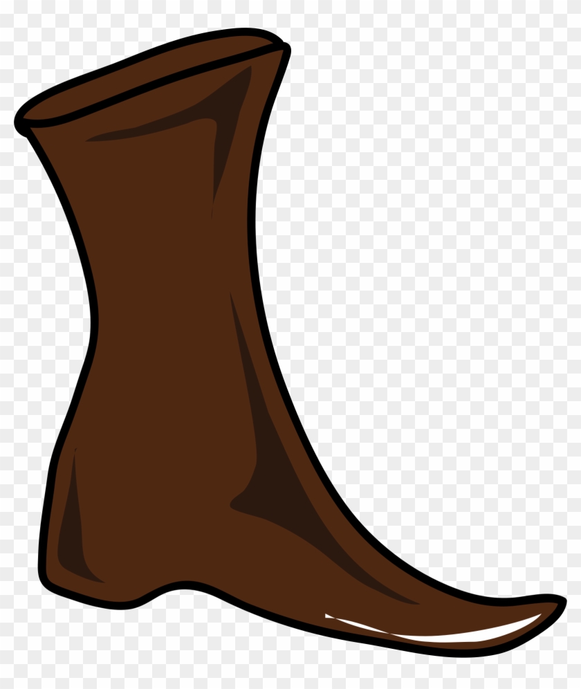 Big Image - Cowboy Boot Clipart