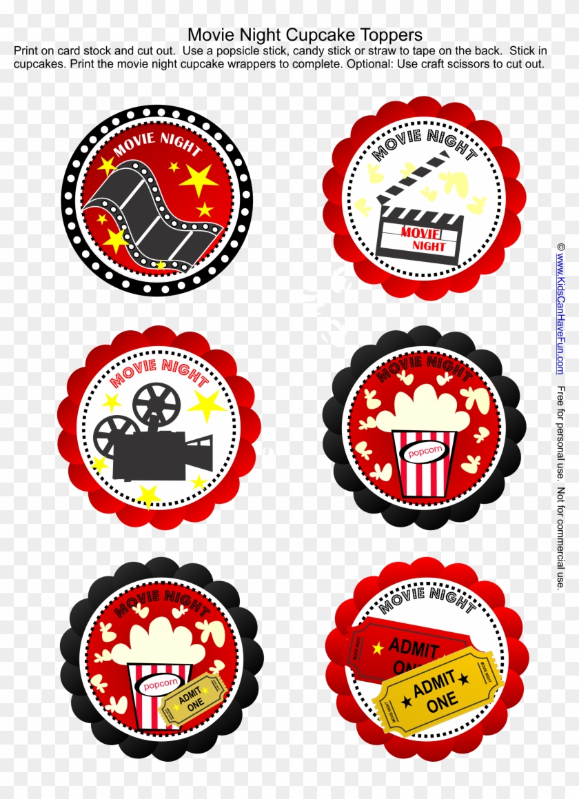 Картинки По Запросу "movie Night Cake Toppers" - Movie Camera Clip Art - Png Download #1085794