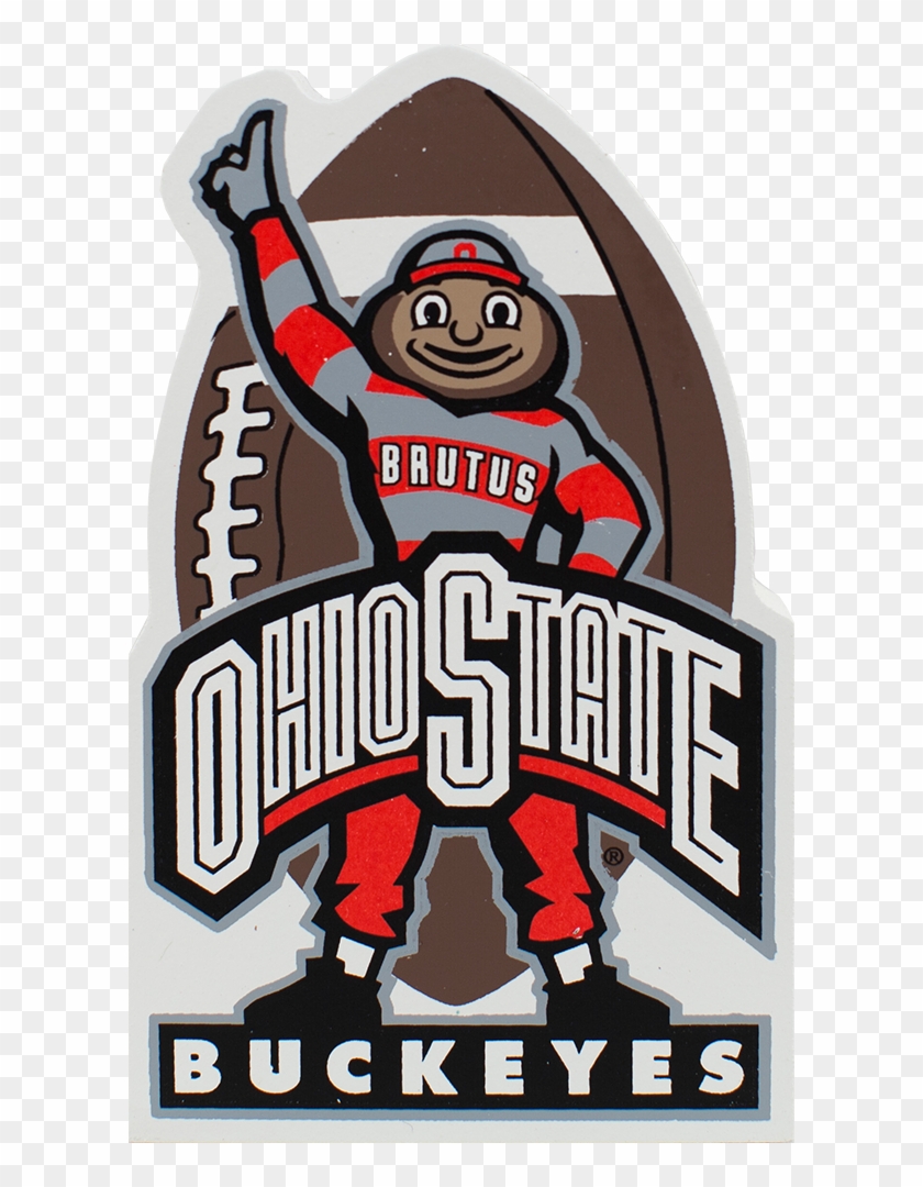 Ohio State Football Brutus Clipart #1085910