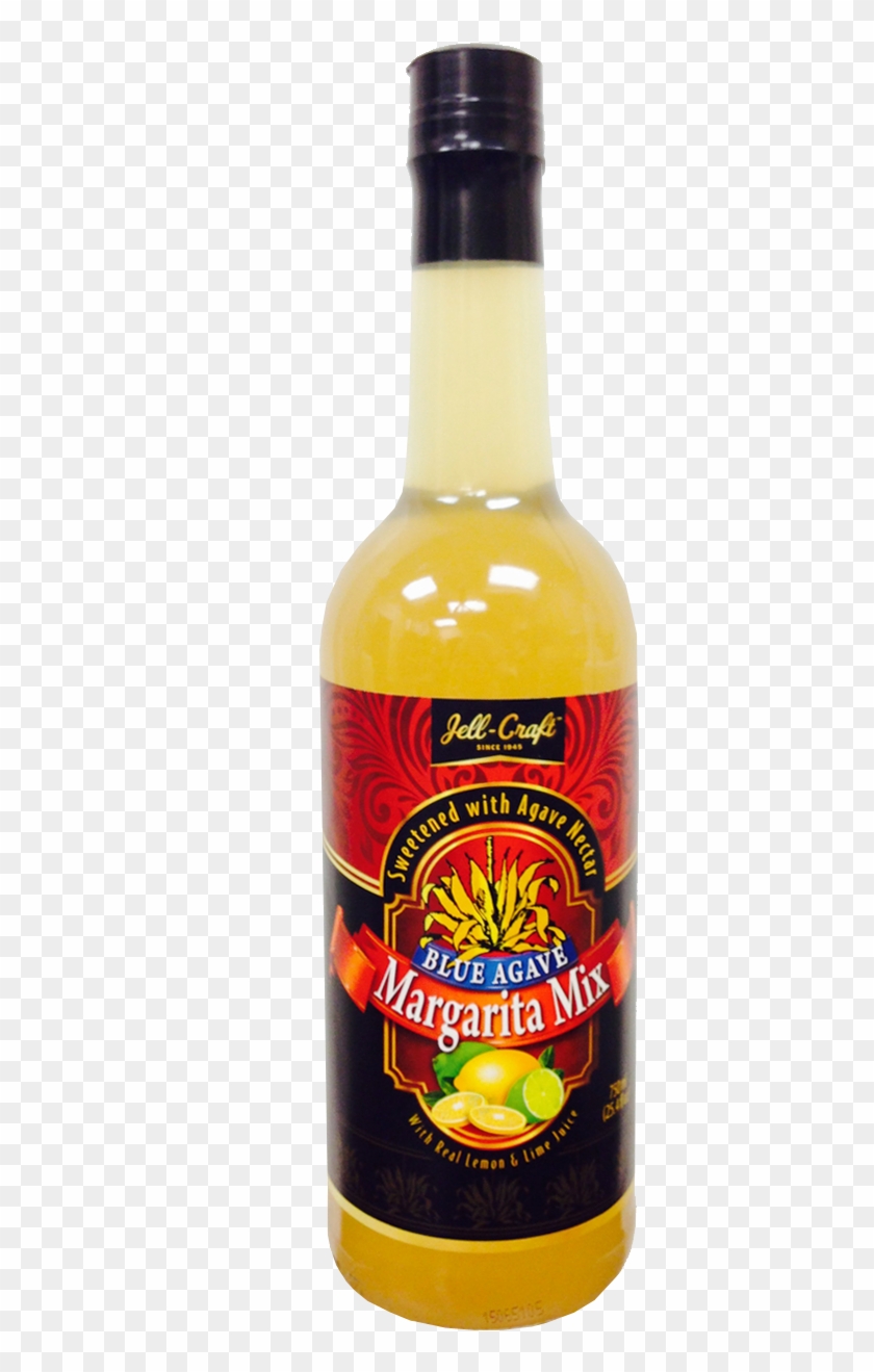 Jell-craft Blue Agave Lemon Lime Margarita - Bottle Clipart